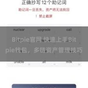 Bitpie官网 快速上手Bitpie钱包，多链资产管理技巧