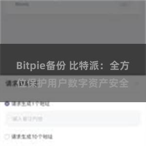 Bitpie备份 比特派：全方位保护用户数字资产安全