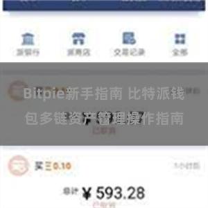 Bitpie新手指南 比特派钱包多链资产管理操作指南