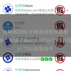 比特派扫码 比特派钱包转账教程详解，快速了解BTC/ETH/TRX转账操作