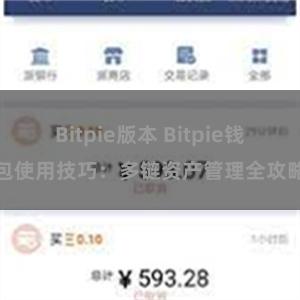 Bitpie版本 Bitpie钱包使用技巧：多链资产管理全攻略