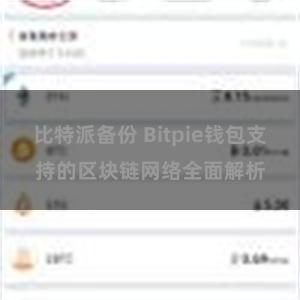 比特派备份 Bitpie钱包支持的区块链网络全面解析