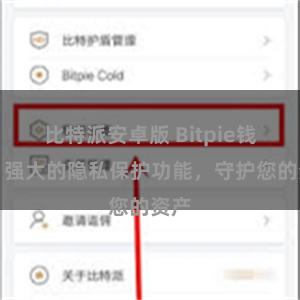 比特派安卓版 Bitpie钱包：强大的隐私保护功能，守护您的资产