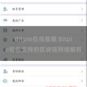 Bitpie在线客服 Bitpie钱包支持的区块链网络解析