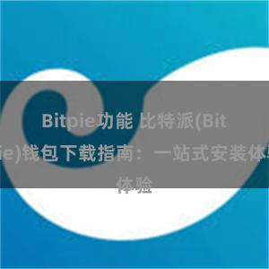 Bitpie功能 比特派(Bitpie)钱包下载指南：一站式安装体验