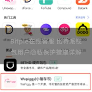 Bitpie在线客服 比特派钱包用户隐私保护措施详解