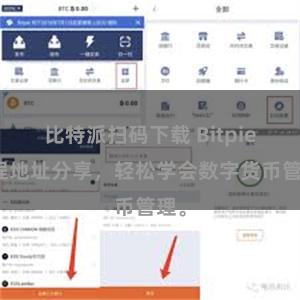 比特派扫码下载 Bitpie教程地址分享，轻松学会数字货币管理。