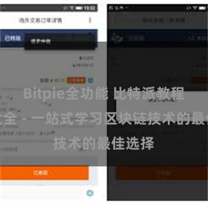 Bitpie全功能 比特派教程地址大全 - 一站式学习区块链技术的最佳选择