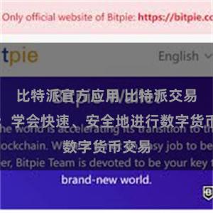 比特派官方应用 比特派交易指南：学会快速、安全地进行数字货币交易