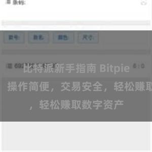 比特派新手指南 Bitpie交易指南：操作简便，交易安全，轻松赚取数字资产