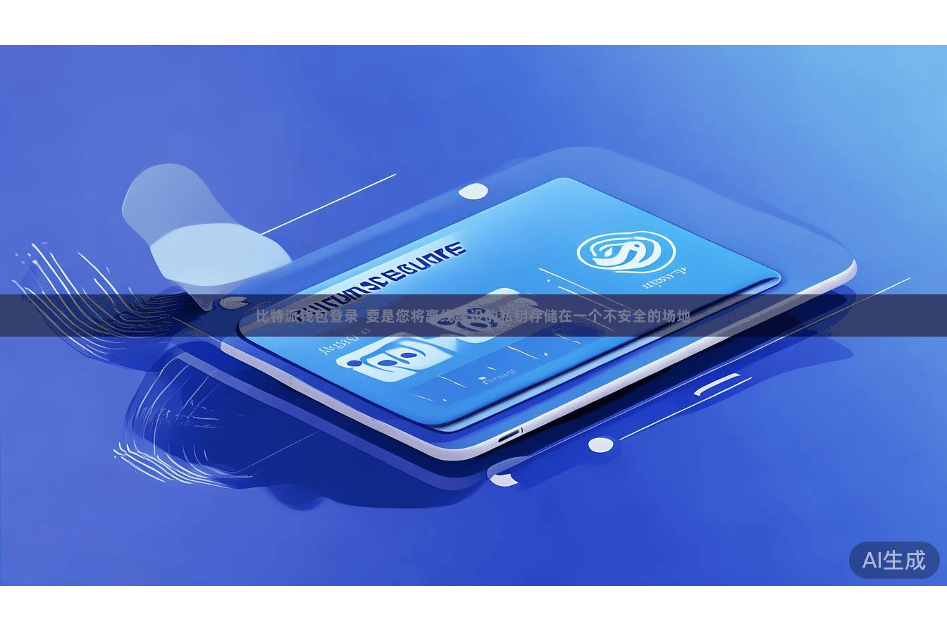 比特派钱包登录  要是您将离线建设的私钥存储在一个不安全的场地