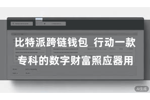 比特派跨链钱包  行动一款专科的数字财富照应器用
