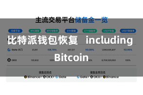 比特派钱包恢复   including Bitcoin