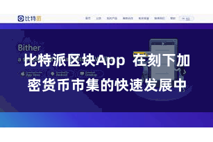 比特派区块App  在刻下加密货币市集的快速发展中